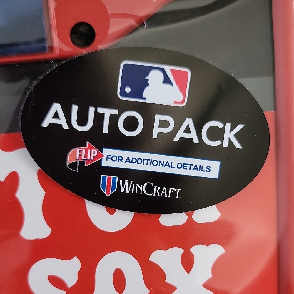 Boston Red Sox License Plate Frame and Decals Auto Pack - Picture 5 of 12